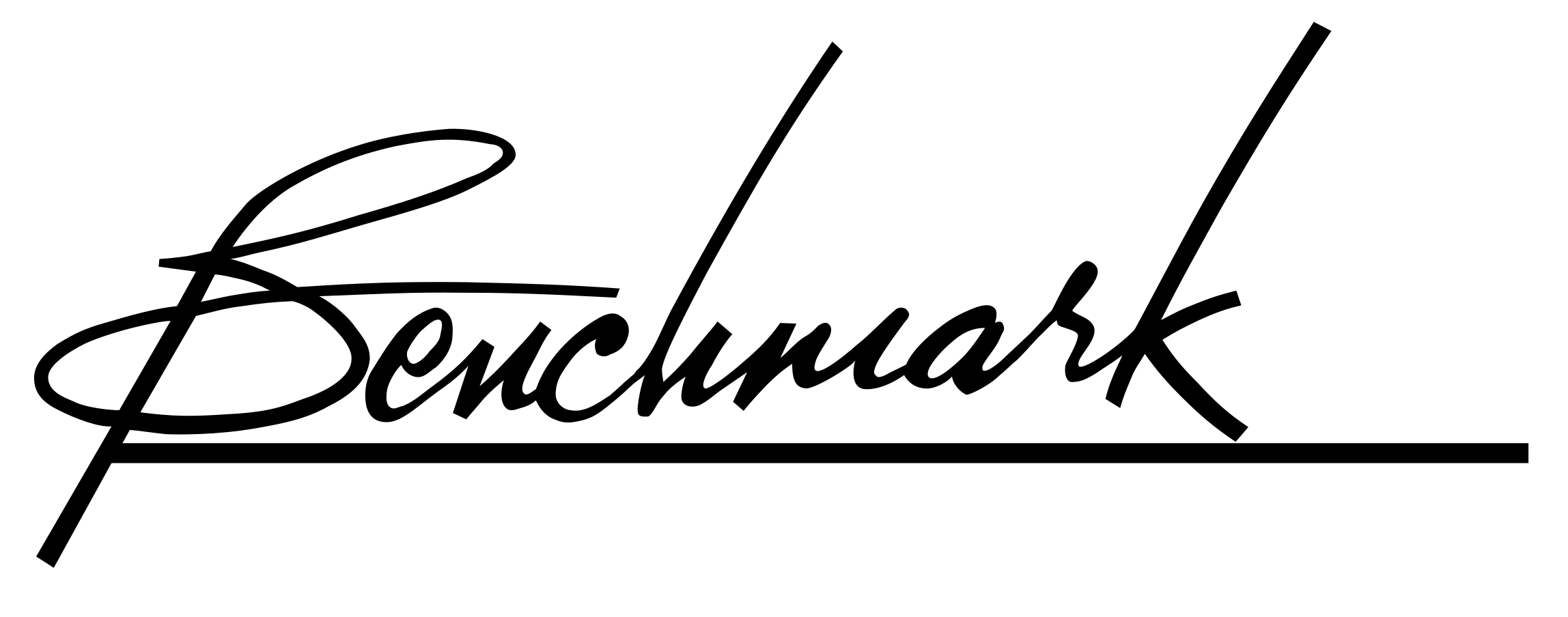 Benchmark Logo transparent